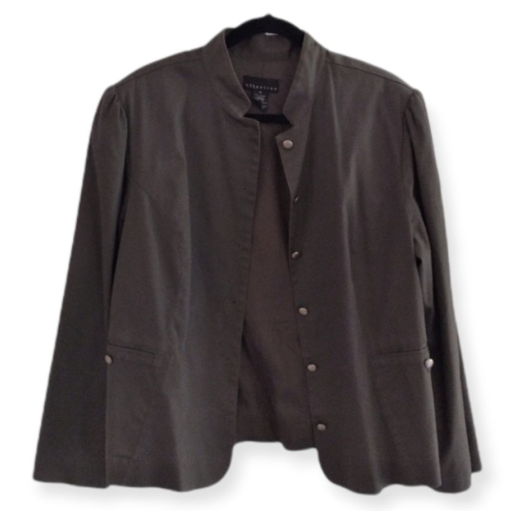 Nwot Button Down Utility Jacket - image 1